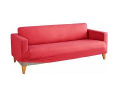Sofahusse, my home, »Marvin«, mit unifarbenem Design, rot, bordeaux