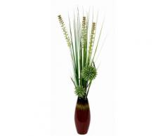 Kunstpflanze »Distelbusch in Vase«, grün, Grün