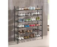 Home affaire Schuhregal »Princess«, 3er-Set, schwarz, schwarz