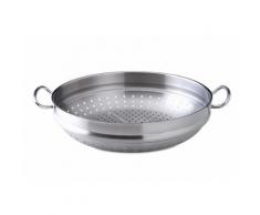 Original-profi collection Wok-Dämpfeinsatz, Ø 35 cm, Edelstahl, Fissler, silberfarben, Unisex, silberfarben