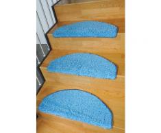 Stufenmatte, Living Line, »Shaggy Pulpo«, gewebt, blau, babyblau