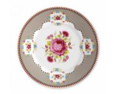 Speiseteller »Shabby Chic« (6er-Set), PiP Studio, grün, khaki