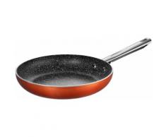 Stoneline Bratpfanne, Aluminium/Edelstahl, Induktion, braun, Unisex, Kupfer