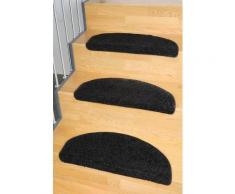 Stufenmatte, Living Line, »Shaggy Pulpo«, gewebt, schwarz, schwarz