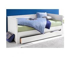 Schlafwelt Funktionsbett, Liegefläche 90/200 cm bzw. 180/200 cm, weiß