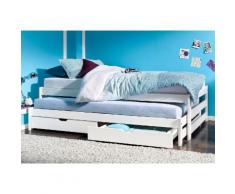 Schlafwelt Funktionsbett, weiß