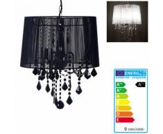 Deckenleuchte HW167, Kronleuchter Hängelampe Pendelleuchte, Kristall 3-flammig 12W EEK A+ ~ Variantenangebot