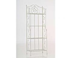 Standregal Arona 158x60x33cm antik-weiss