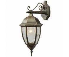 Wandleuchte MW193, Außenleuchte Wandlampe Laterne, Alu, 49cm ~ Variantenangebot