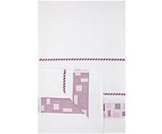 Geschirrtuch "Mosaik", rosa