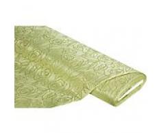 Tischwäsche-Jacquard "Rosen", grün