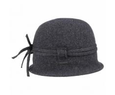 Woolmark Glocke Damenhut by Seeberger, anthrazit One Size