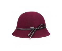 Christina Glocke Wollfilzhut by Betmar, rot One Size