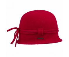 Woolmark Glocke Damenhut by Seeberger, rot One Size