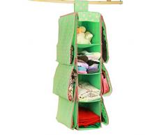 Hängeorganizer,Hängeaufbewahrung, Ordnungssystem Hängeregal Hängeschrank Wäschesortierer Aufbewahrungstasche Multiorganizer, atmungsaktives Non Woven Fabric