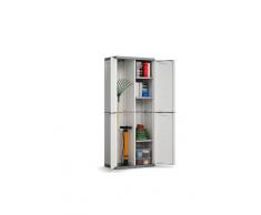 Geräteschrank hoch REGAL Ablage Gartenschrank Kunststoff Schrank Besenschrank Jolly hg