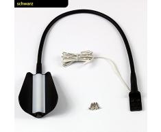 LED Leselampe Leseleuchte Bettlampe Bettleuchte Schalter Nachtlicht Schwarz Kaltweiss Butterfly 0.88W 50lm 12V