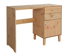ANGLE - Frisierkommode / Arbeitsplatz aus Massivholz - Eiche
