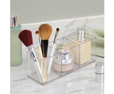 InterDesign 31420EU Clarity Ablage für Frisiertisch, 23 x 7,5 x 10 cm, durchsichtig