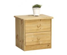 Steens 17800230 Nachttisch Mario 41 x 42 x 35 cm Kiefer massiv, gelaugt geölt