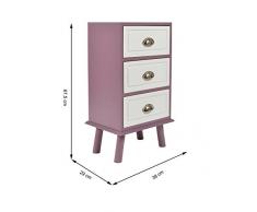 ts-ideen Landhaus Kommode Flur Bad Schlafzimmer Wohnzimmer Diele Schrank Regal Nachttisch Beistelltisch