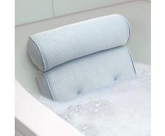 Badewannenkissen mit Saugnäpfen luft- und wasserdurchlässig waschbar hygienisch schimmelt nicht