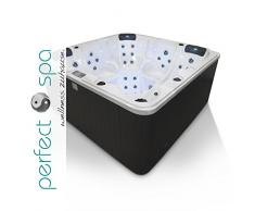 NEU Whirlpool Daytona Beach Premium Lightning Jets Outdoor 5 Personen Hot Tub Jacuzzi Aussenwhirlpool SPA 54 Düsen LED- Düsenlicht