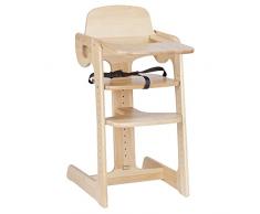 Herlag H4893-6000 Hochstuhl Tipp Topp IV, natur