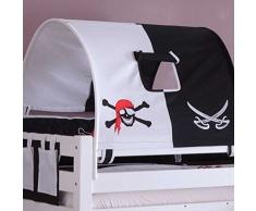 Piratenbett Brandon mit schräger Rutsche Pharao24