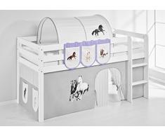 Lilokids Hängetaschen Pirat Braun Beige - für Hochbett, Spielbett und Etagenbett