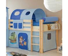 Piratenbett Ugian mit Rutschturm Pharao24