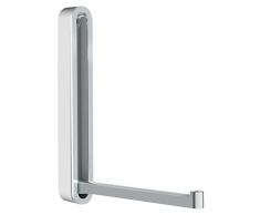 Klapphaken Designer Garderobe TOSKANA - weiß - für Wartezimmer, Büro und Wohnbereiche - platzsparend, modern, stabil, Klapp-Haken aus wetterfestem Chrom und hochwertigem Kunststoff. Exklusive Mini Klapp-Garderobe.
