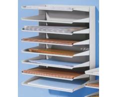Sortierablage - 8 Fächer Höhe 470 mm, VE 1 Stk - Ablagekorb Ablagekörbe Ablagesystem Ablagesysteme Korb zur Postsortierung Körbe zur Postsortierung Ordnungssystem Ordnungssysteme Postsortieranlage Postsortieranlagen Postsortierstation