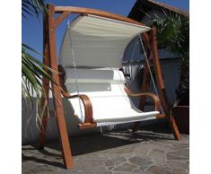 Design Hollywoodschaukel MERU HM101 aus Holz Lärche von AS-S