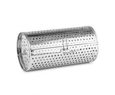 Klarstein Zubehörteil Grill-Käfig Grill-Korb für Klarstein Omnichef Miniofen Baureihe (Zubehör- und Ersatzteil, Edelstahl, leicht zu reinigen) silber
