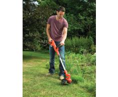Black + Decker 18V 1.5Ah Akku-Rasentrimmer, 25cm Schnittbreite, Führungsschiene, E-Drive Antrieb, Zweithandgriff STC1815