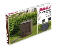 TOOMAXART650B Komposter Rattan Line, braun