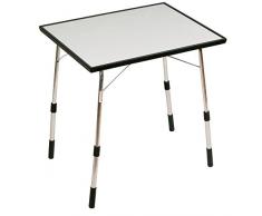 Lafuma Gartentisch, Klappbar und höhenverstellbar, 72,5 x 60,5 cm, Louisiane, Carbon, LFM1490-3631