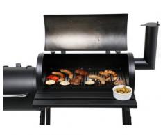 El Fuego® Holzkohlegrill Ayasha, Schwarz, 116x117x61 cm