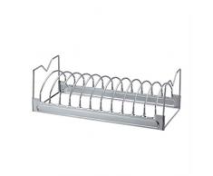 Tepro Rippchen-Halter und Bratenkorb, 16.5 x 38 x 12 cm, silber, 8586