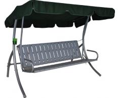 Angerer Comfort Hollywoodschaukel Bergen, Grün, 3-Sitzer