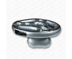 AQUAPARX Whirlpool BAR 62x48x10 cm Getränkehalter schwimmend Pool Tablett Schwimmtablett Minibar Wellness Jacuzzi Spa Whirlpoolzubehör aufblasbar Badewanne Wanne; geeignet für Aqua Spa, Aquaparx, Ospazia, G Spa, Bcool, Mspa, Nordic Spa; Intex etc.