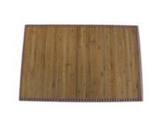 MSV 140529 Teppich, Bambus dunkel, 90 x 60 x 0,1 cm