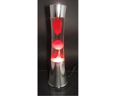 Lava Lampe Bliss rot/klar Niedervolt Magmar