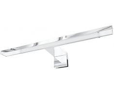 LED Aluminium Spiegelleuchte Aufsatzleuchte IP44 Badleuchte 230V - 4,5W 220lm - warmweiß (3000 K)