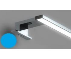 LED Badleuchte 12W, chrom warmweiss / neutralweiss flacher Aufbau (neutralweiss)