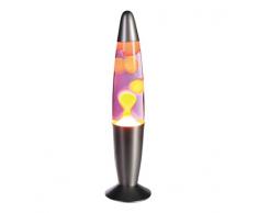 Back to the 70s! Der Klassiker - Lavalampe Motion ROCKET- gelb/violett (Modell 1263)