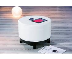 Links 99800995 Hocker PIAZZA weià Sessel Stuhl Sitzhocker Sitzmöbel Beinableger Tisch