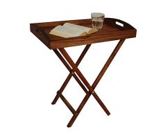 Holz Tablett Tisch Landhaus Stil
