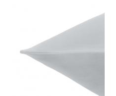 URBANARA Bettwäsche “Bellvis“ – 100% reiner Leinen, Weiß – 1 Bettbezug 200x200 cm + 2 Kissenbezüge 80x40 cm, 3-teiliges Set Leinen-Bettwäsche in Übergröße